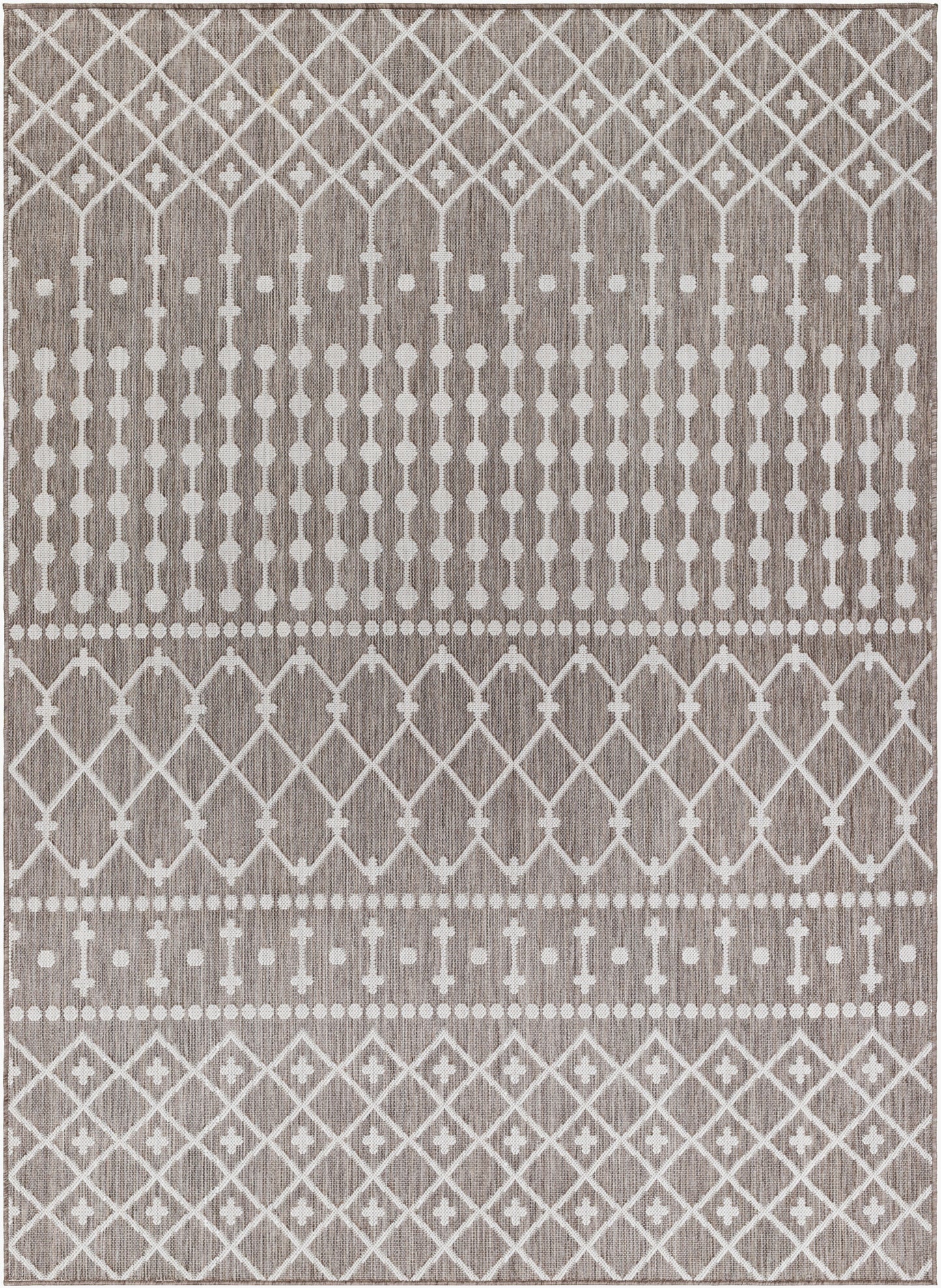 Long Beach LBH-2327 6' x 9' Machine Woven Indoor/Outdoor Area Rug