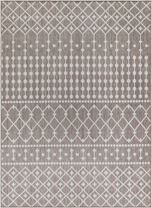 Long Beach LBH-2327 6' x 9' Machine Woven Indoor/Outdoor Area Rug
