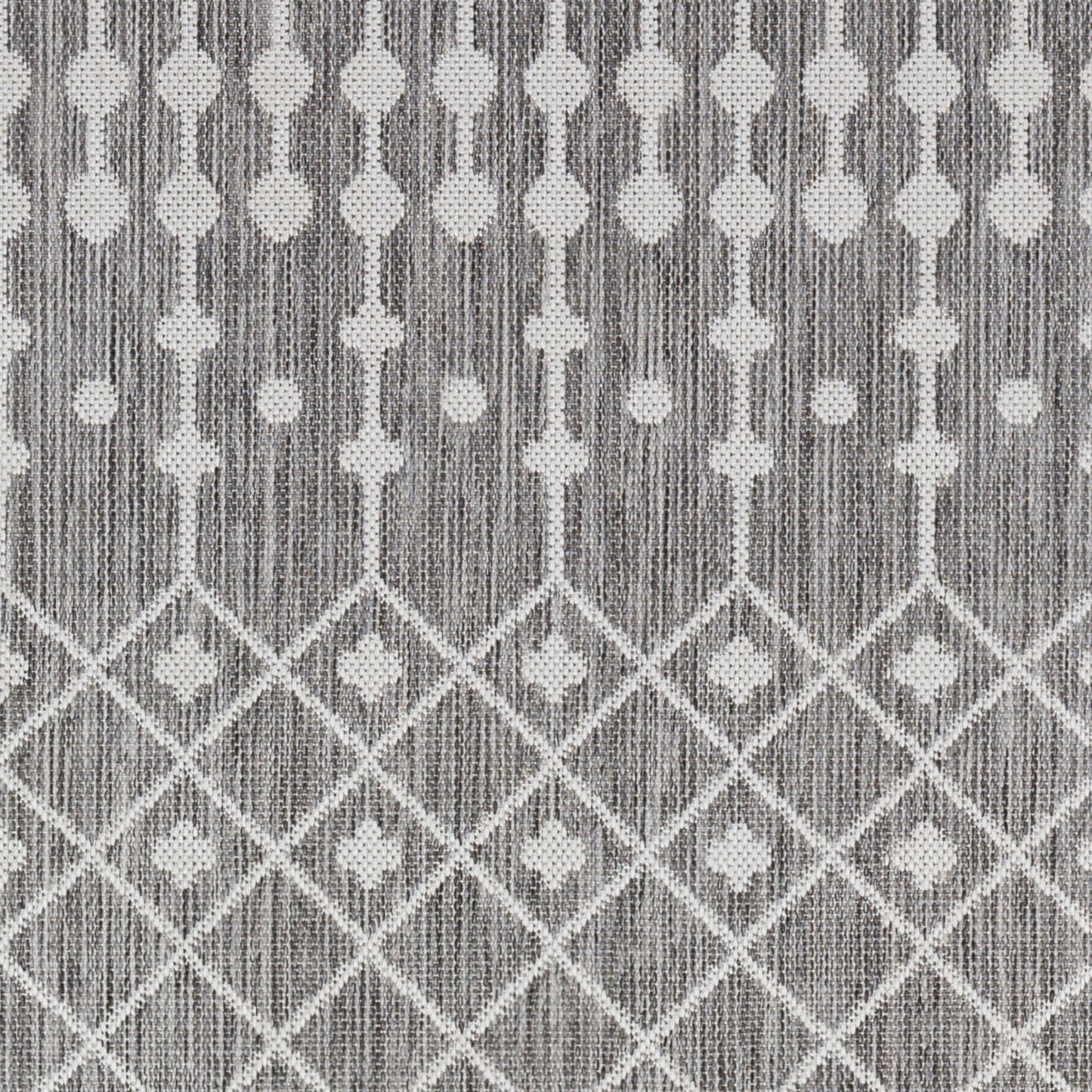 Long Beach LBH-2328 7ft Runner Machine Woven Indoor/Outdoor Runner Rug
