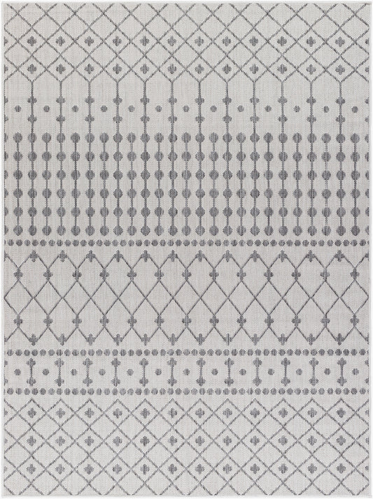 Long Beach LBH-2329 6' x 9' Machine Woven Indoor/Outdoor Area Rug