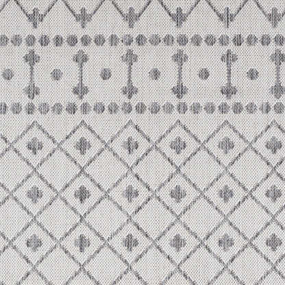 Long Beach LBH-2329 6' x 9' Machine Woven Indoor/Outdoor Area Rug