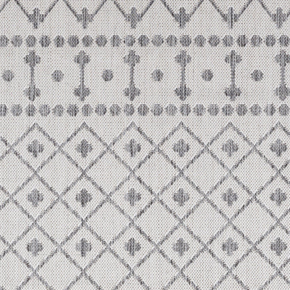 Alfombra tejida a máquina para interior y exterior Long Beach LBH-2329 de 1,52 m x 2,13 m