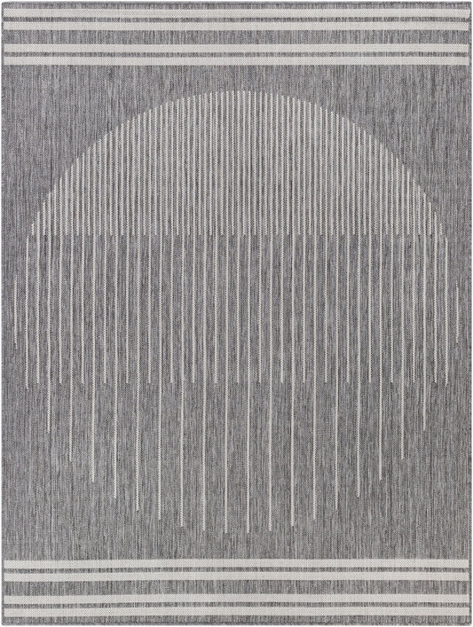 Alfombra tejida a máquina para interiores y exteriores Long Beach LBH-2333 de 1,52 m x 2,13 m