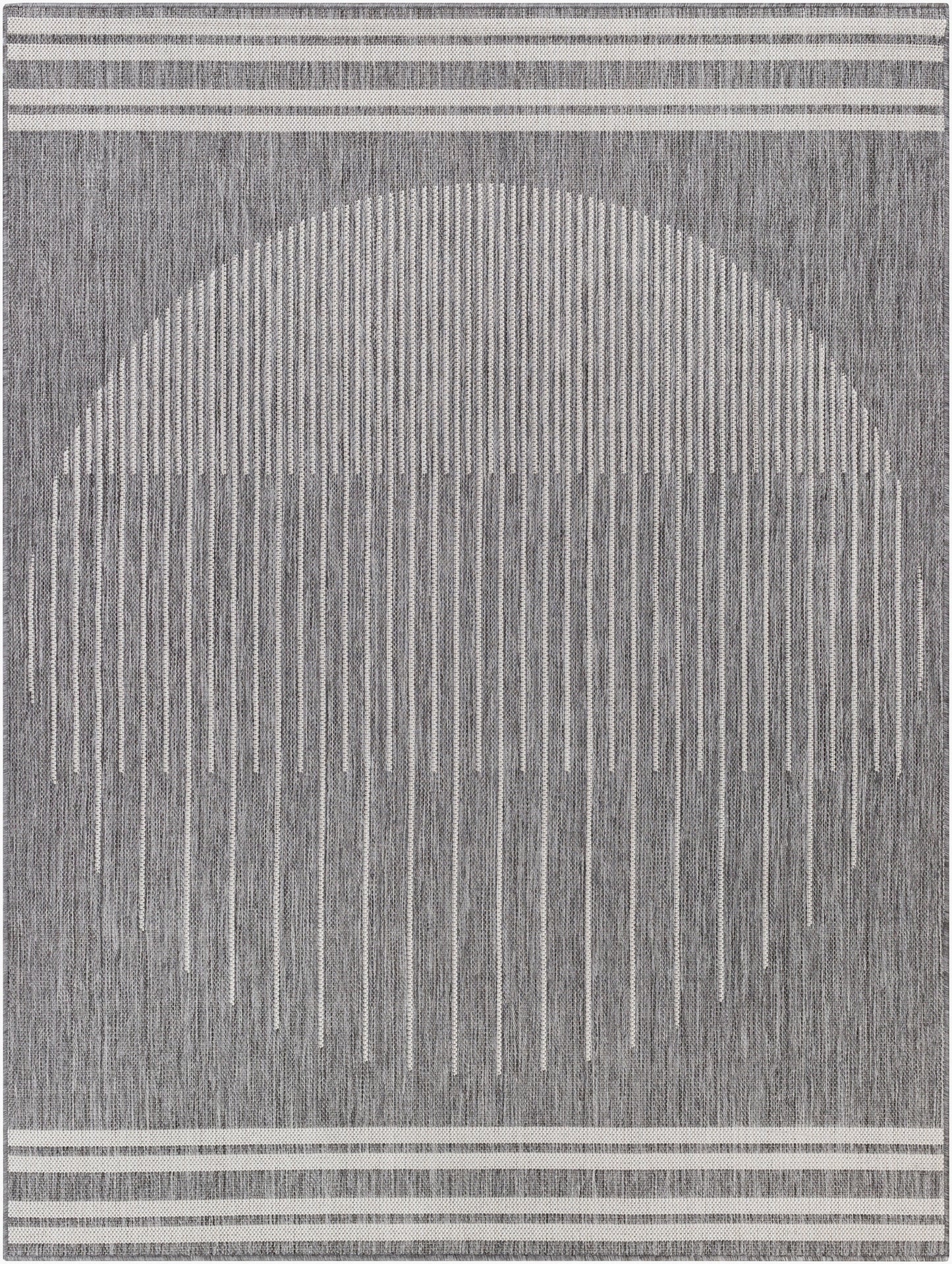 Long Beach LBH-2333 6' x 9' Machine Woven Indoor/Outdoor Area Rug