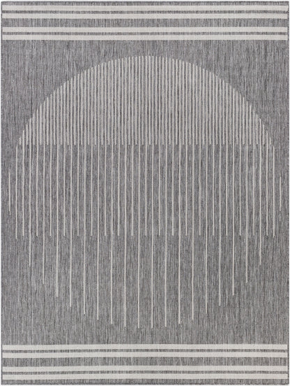 Long Beach LBH-2333 6' x 9' Machine Woven Indoor/Outdoor Area Rug