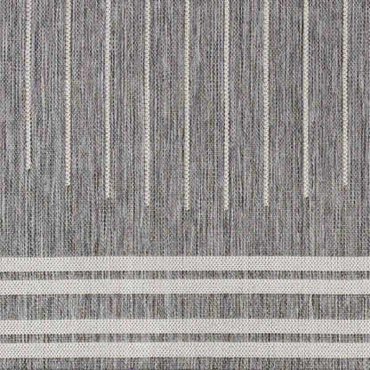 Long Beach LBH-2333 6' x 9' Machine Woven Indoor/Outdoor Area Rug