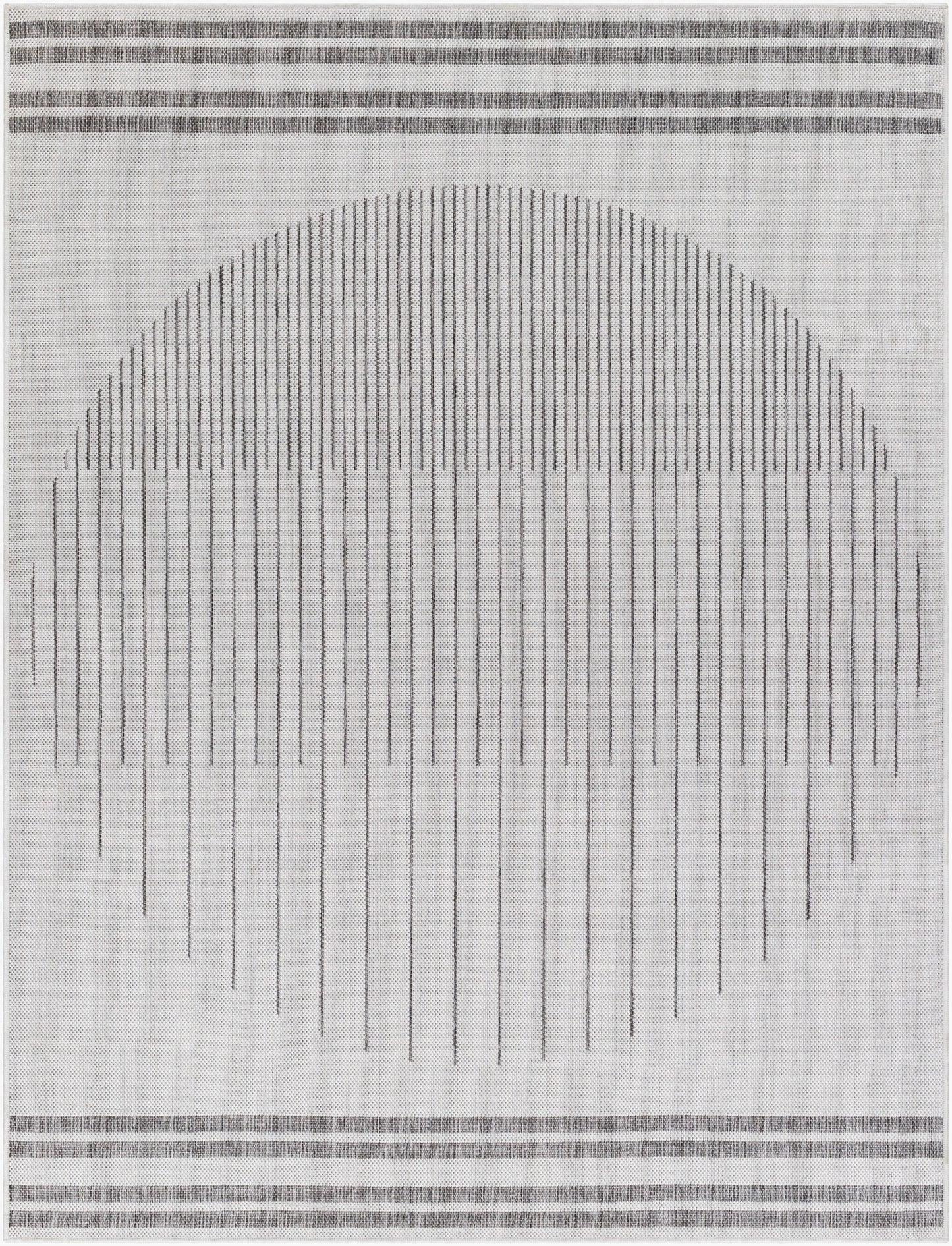 Long Beach LBH-2334 8' x 10' Machine Woven Indoor/Outdoor Area Rug