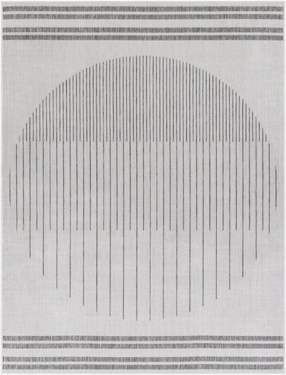 Long Beach LBH-2334 6' x 9' Machine Woven Indoor/Outdoor Area Rug
