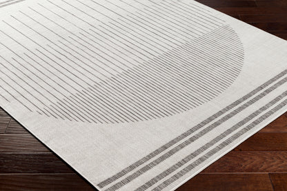 Long Beach LBH-2334 8' x 10' Machine Woven Indoor/Outdoor Area Rug
