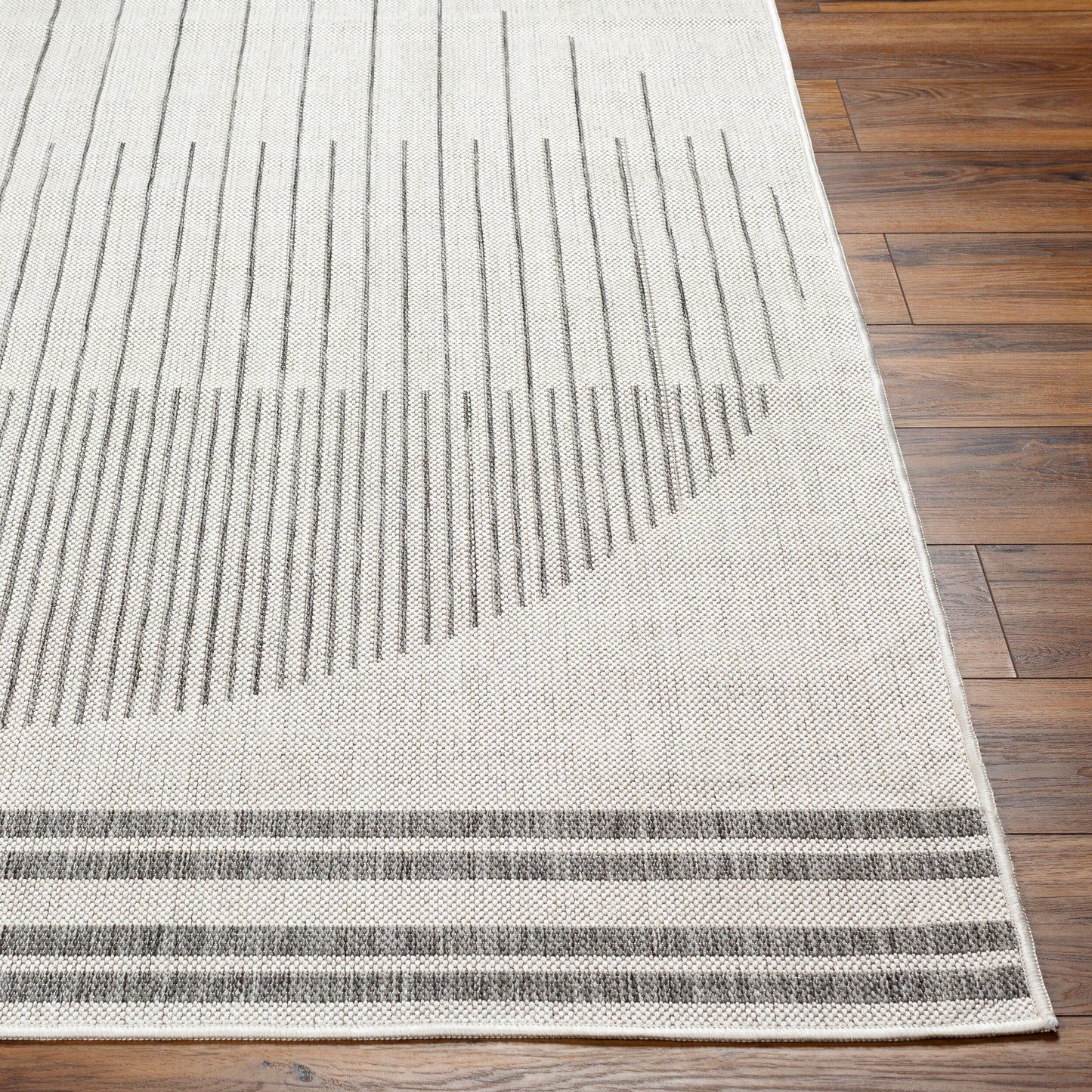 Long Beach LBH-2334 8' x 10' Machine Woven Indoor/Outdoor Area Rug