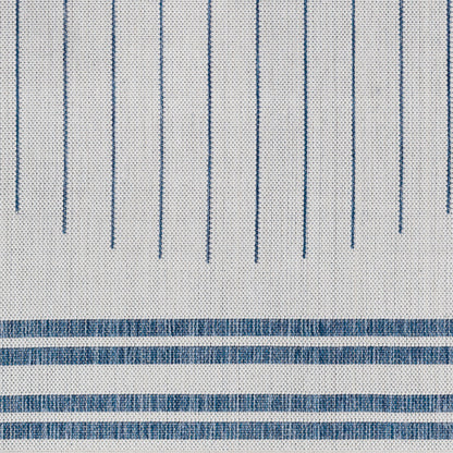Alfombra tejida a máquina para interior y exterior Long Beach LBH-2335 de 1,83 m x 2,74 m