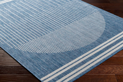Long Beach LBH-2336 6' x 9' Machine Woven Indoor/Outdoor Area Rug