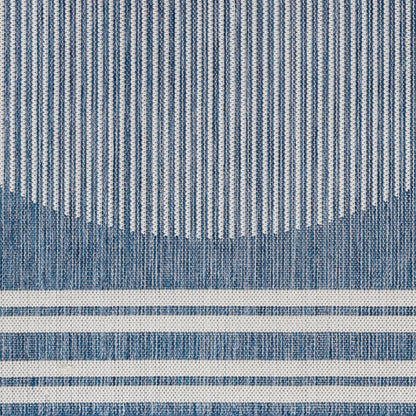 Alfombra tejida a máquina para interiores y exteriores Long Beach LBH-2336 de 8' x 10'