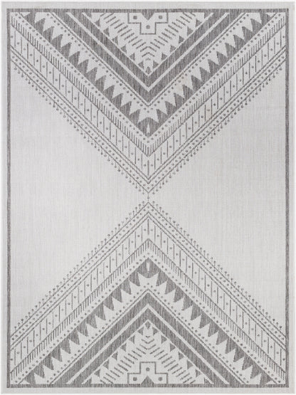 Long Beach LBH-2338 8' x 10' Machine Woven Indoor/Outdoor Area Rug