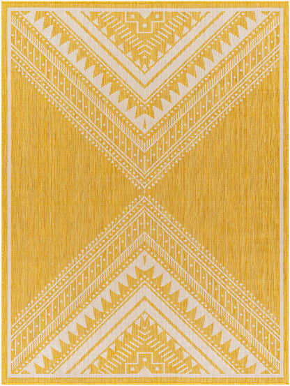 Long Beach LBH-2340 5' x 7' Machine Woven Indoor/Outdoor Area Rug