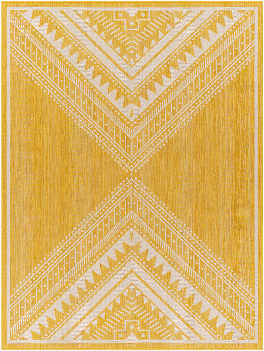 Long Beach LBH-2340 5' x 7' Machine Woven Indoor/Outdoor Area Rug