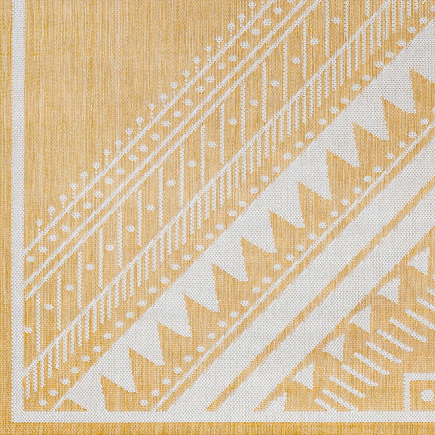 Long Beach LBH-2340 7ft Runner Machine Woven Indoor/Outdoor Runner Rug