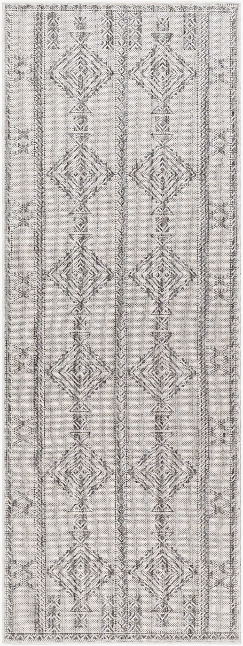 Alfombra de corredor tejida a máquina Long Beach LBH-2341 de 2,13 m para interiores y exteriores