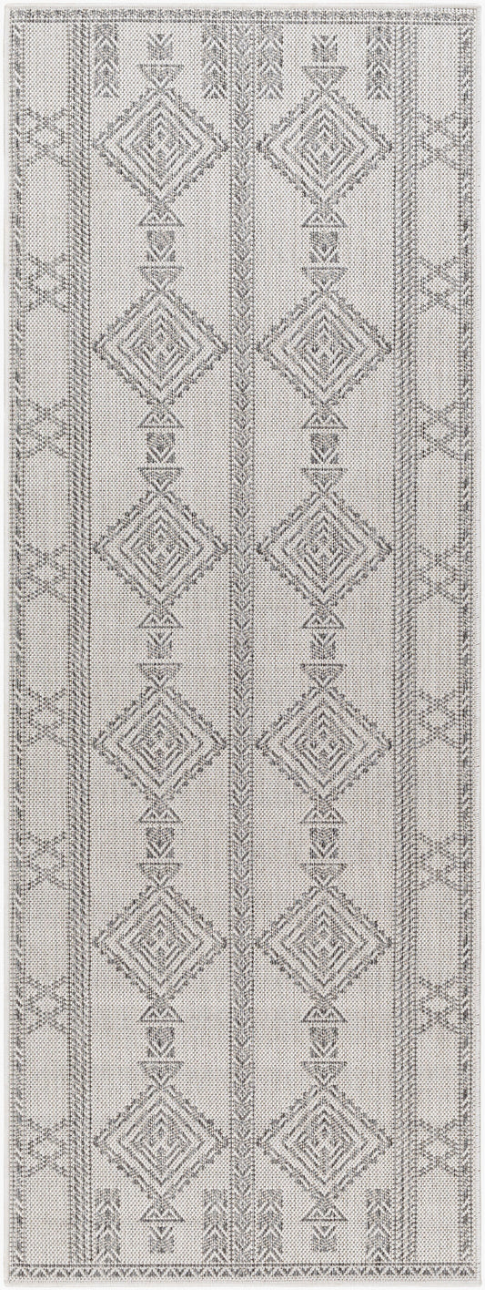 Alfombra de corredor tejida a máquina Long Beach LBH-2341 de 2,13 m para interiores y exteriores