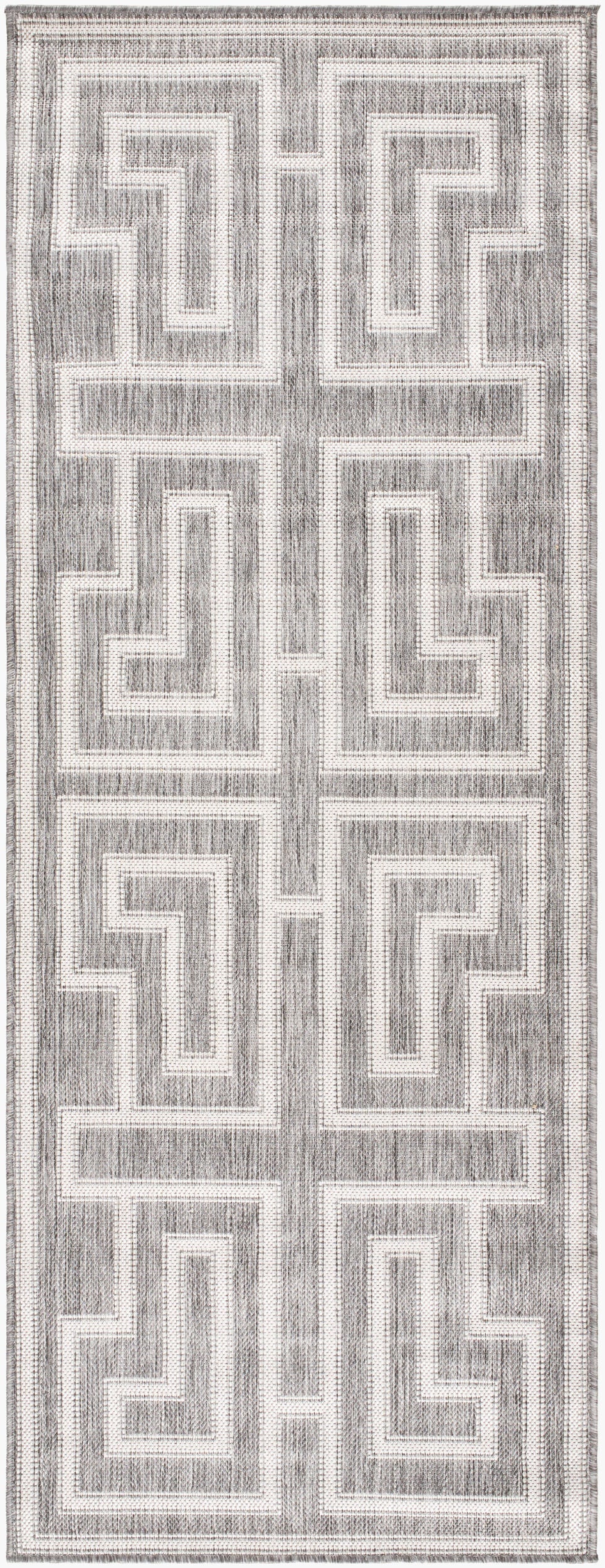 Alfombra de corredor tejida a máquina Long Beach LBH-2342 de 2,13 m para interiores y exteriores