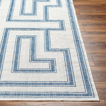 Long Beach LBH-2344 6' x 9' Machine Woven Indoor/Outdoor Area Rug