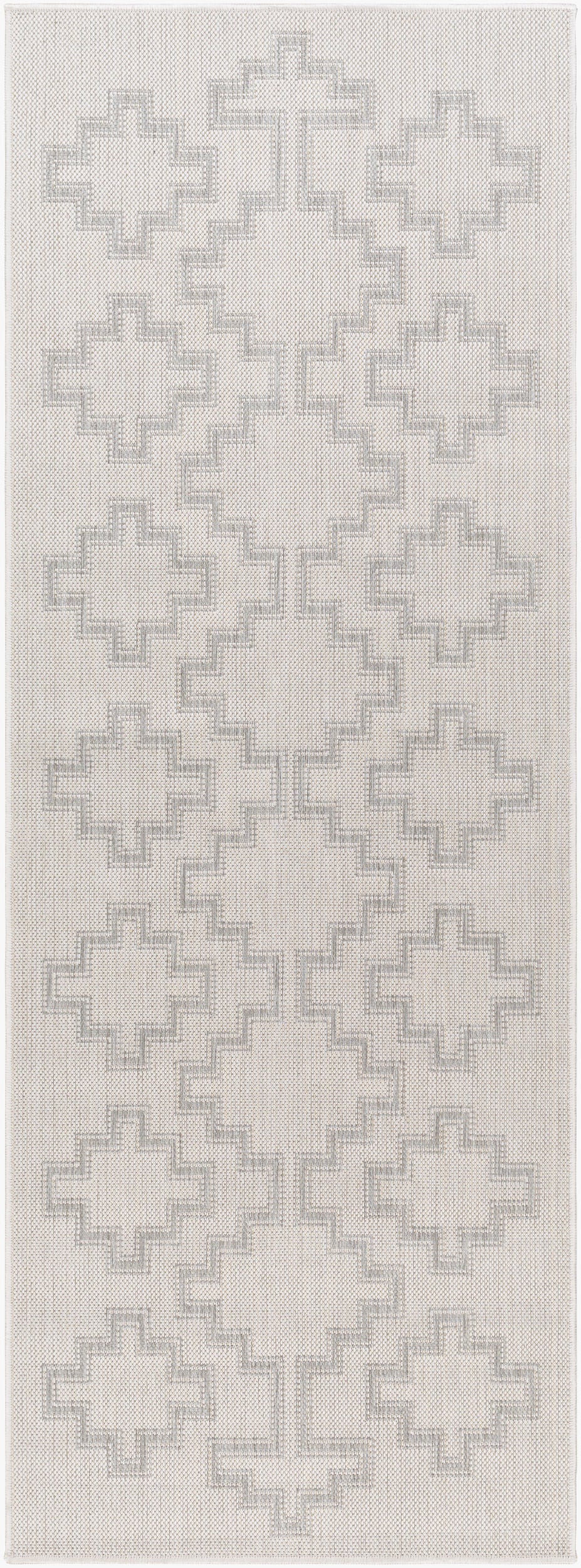 Alfombra de corredor tejida a máquina Long Beach LBH-2346 de 2,13 m para interiores y exteriores