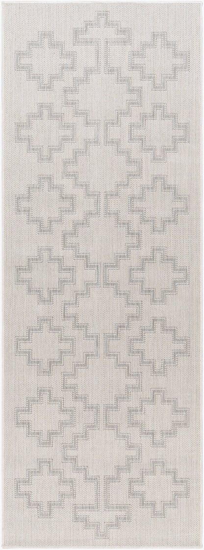 Alfombra de corredor tejida a máquina Long Beach LBH-2346 de 2,13 m para interiores y exteriores