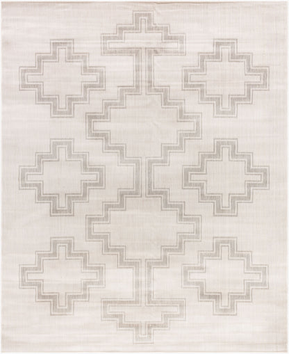 Long Beach LBH-2346 8' x 10' Machine Woven Indoor/Outdoor Area Rug