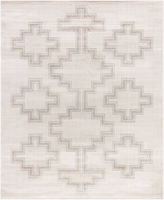 Long Beach LBH-2346 8' x 10' Machine Woven Indoor/Outdoor Area Rug