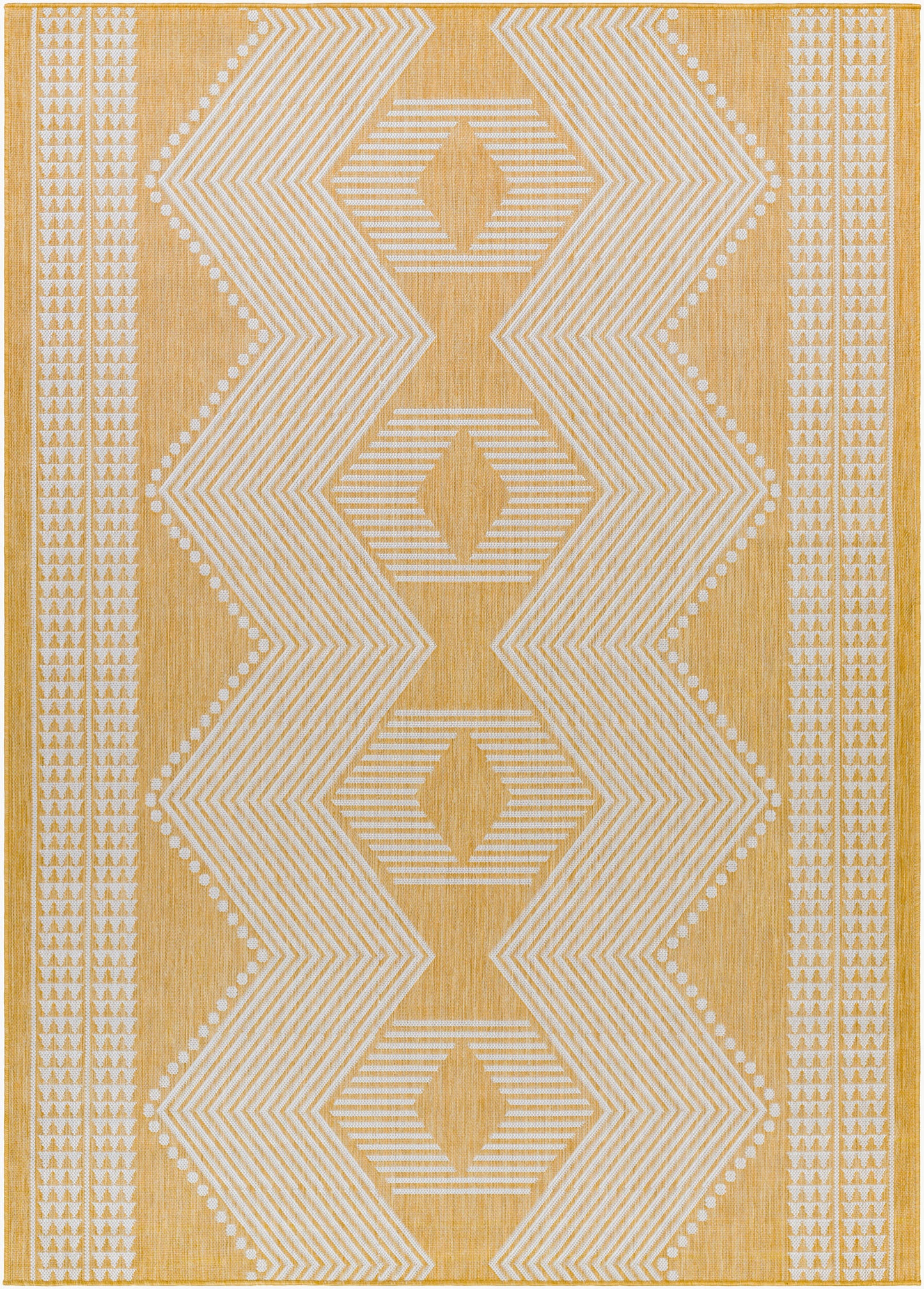 Long Beach LBH-2348 6' x 9' Machine Woven Indoor/Outdoor Area Rug