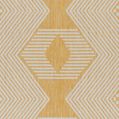 Long Beach LBH-2348 5' x 7' Machine Woven Indoor/Outdoor Area Rug