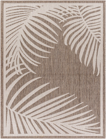 Long Beach LBH-2349 5' x 7' Machine Woven Indoor/Outdoor Area Rug