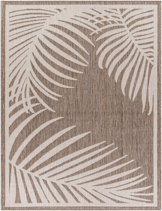 Long Beach LBH-2349 5' x 7' Machine Woven Indoor/Outdoor Area Rug