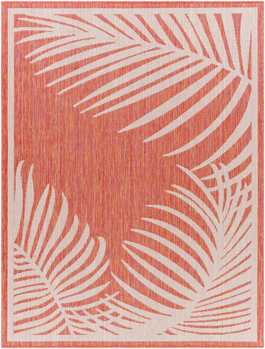 Long Beach LBH-2351 5' x 7' Machine Woven Indoor/Outdoor Area Rug