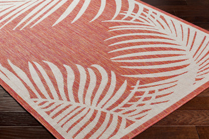 Long Beach LBH-2351 7ft Runner Machine Woven Indoor/Outdoor Runner Rug