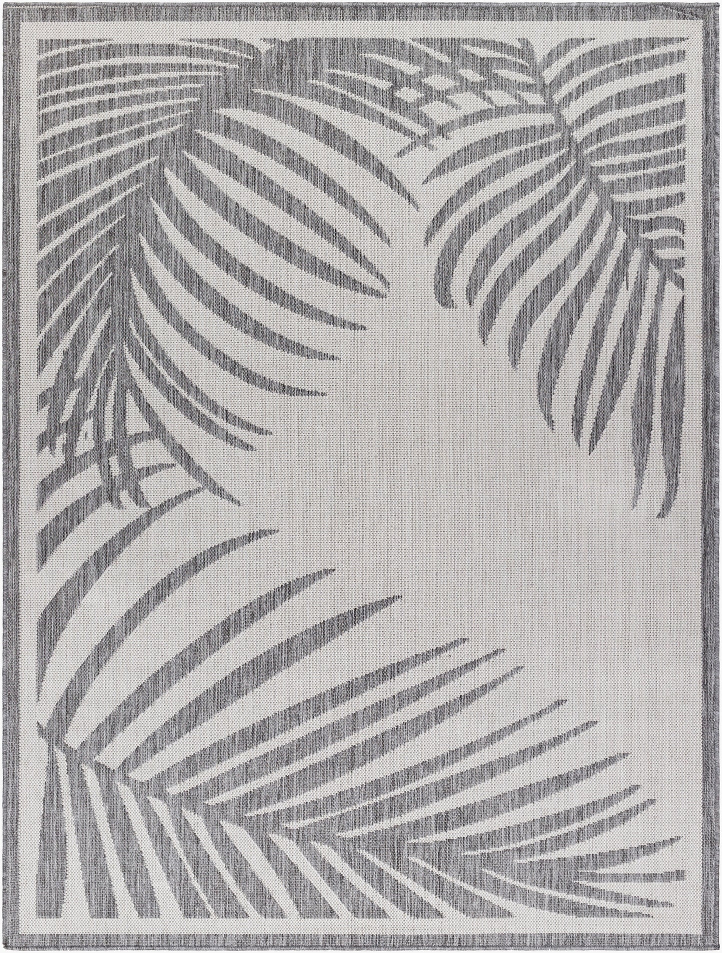 Long Beach LBH-2352 5' x 7' Machine Woven Indoor/Outdoor Area Rug