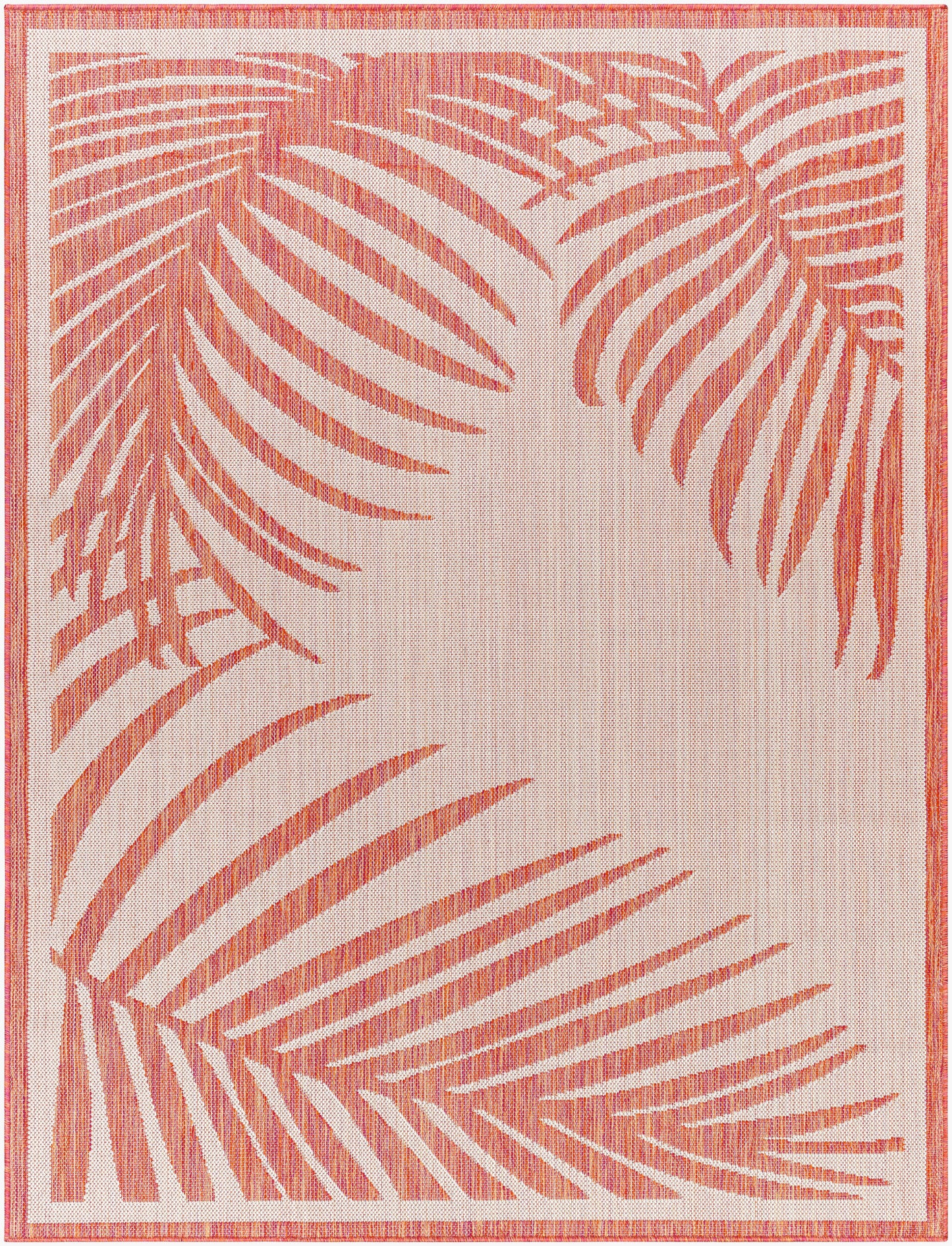 Long Beach LBH-2353 6' x 9' Machine Woven Indoor/Outdoor Area Rug