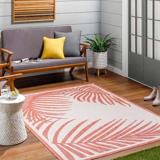 Long Beach LBH-2353 6' x 9' Machine Woven Indoor/Outdoor Area Rug