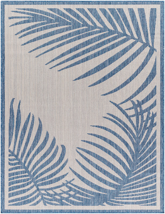Long Beach LBH-2354 5' x 7' Machine Woven Indoor/Outdoor Area Rug