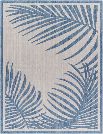 Long Beach LBH-2354 8' x 10' Machine Woven Indoor/Outdoor Area Rug
