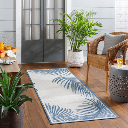 Long Beach LBH-2354 5' x 7' Machine Woven Indoor/Outdoor Area Rug