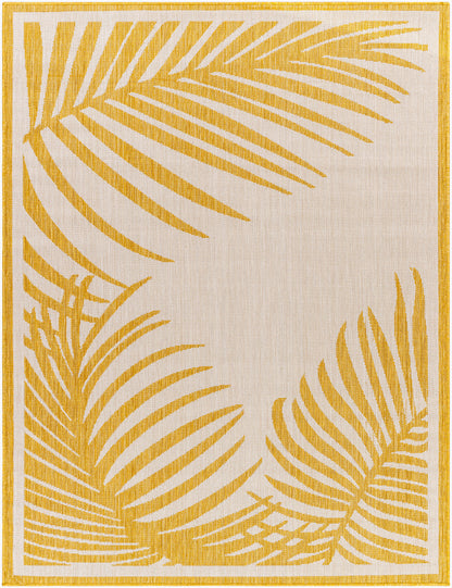 Long Beach LBH-2355 5' x 7' Machine Woven Indoor/Outdoor Area Rug