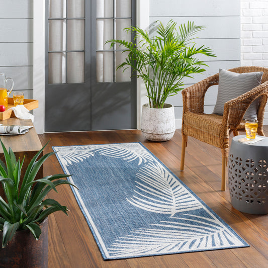 Long Beach LBH-2356 6' x 9' Machine Woven Indoor/Outdoor Area Rug