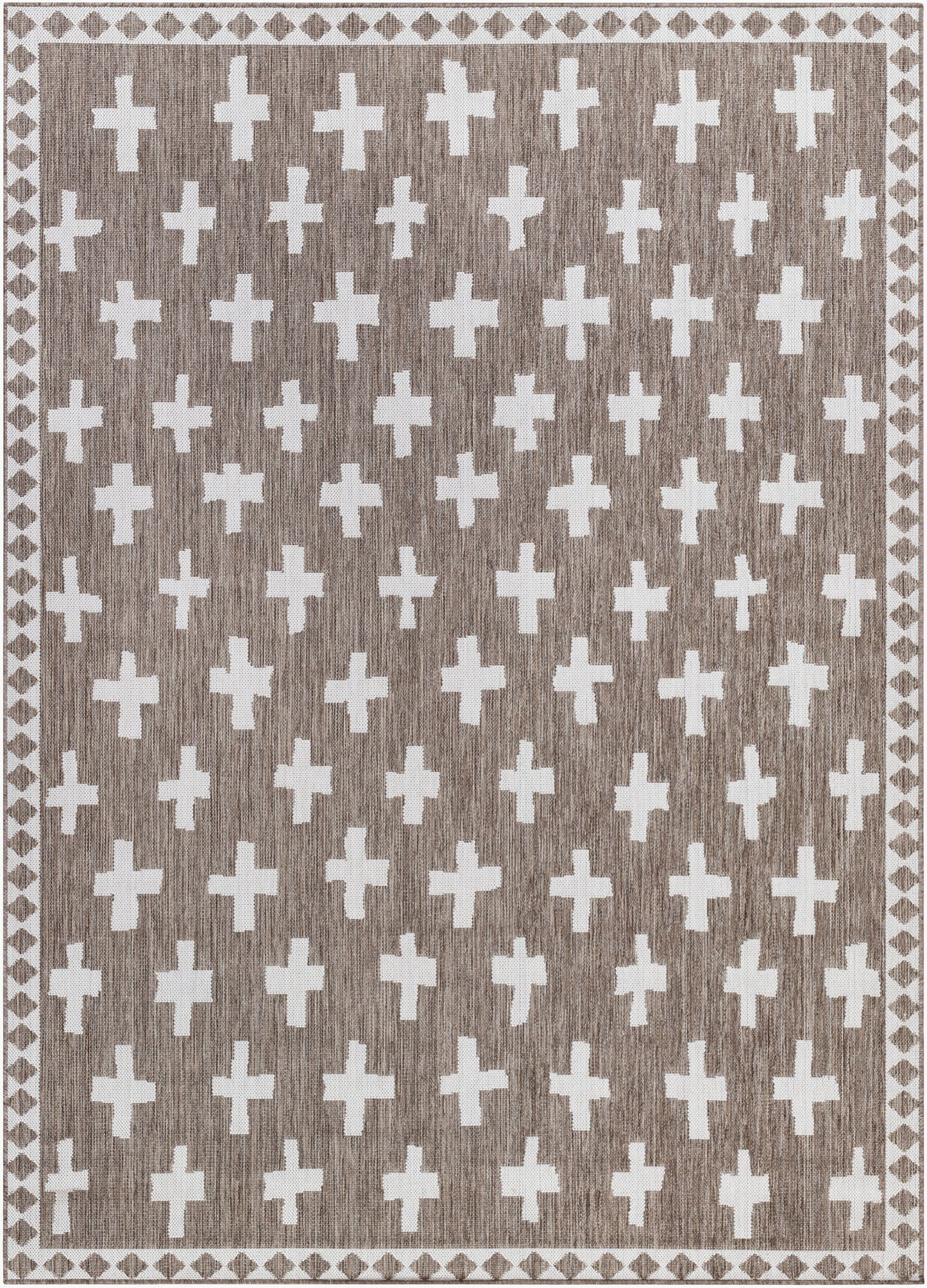 Long Beach LBH-2358 6' x 9' Machine Woven Indoor/Outdoor Area Rug