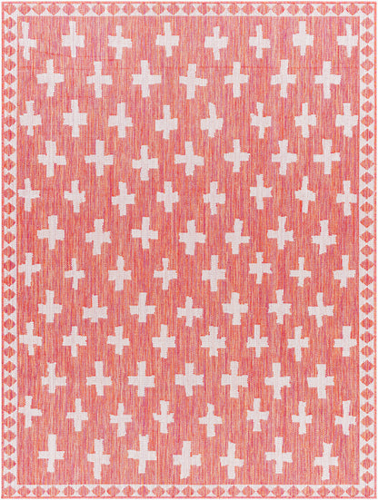 Long Beach LBH-2359 5' x 7' Machine Woven Indoor/Outdoor Area Rug