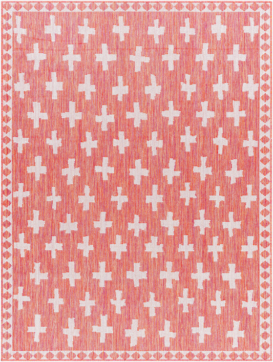 Long Beach LBH-2359 5' x 7' Machine Woven Indoor/Outdoor Area Rug