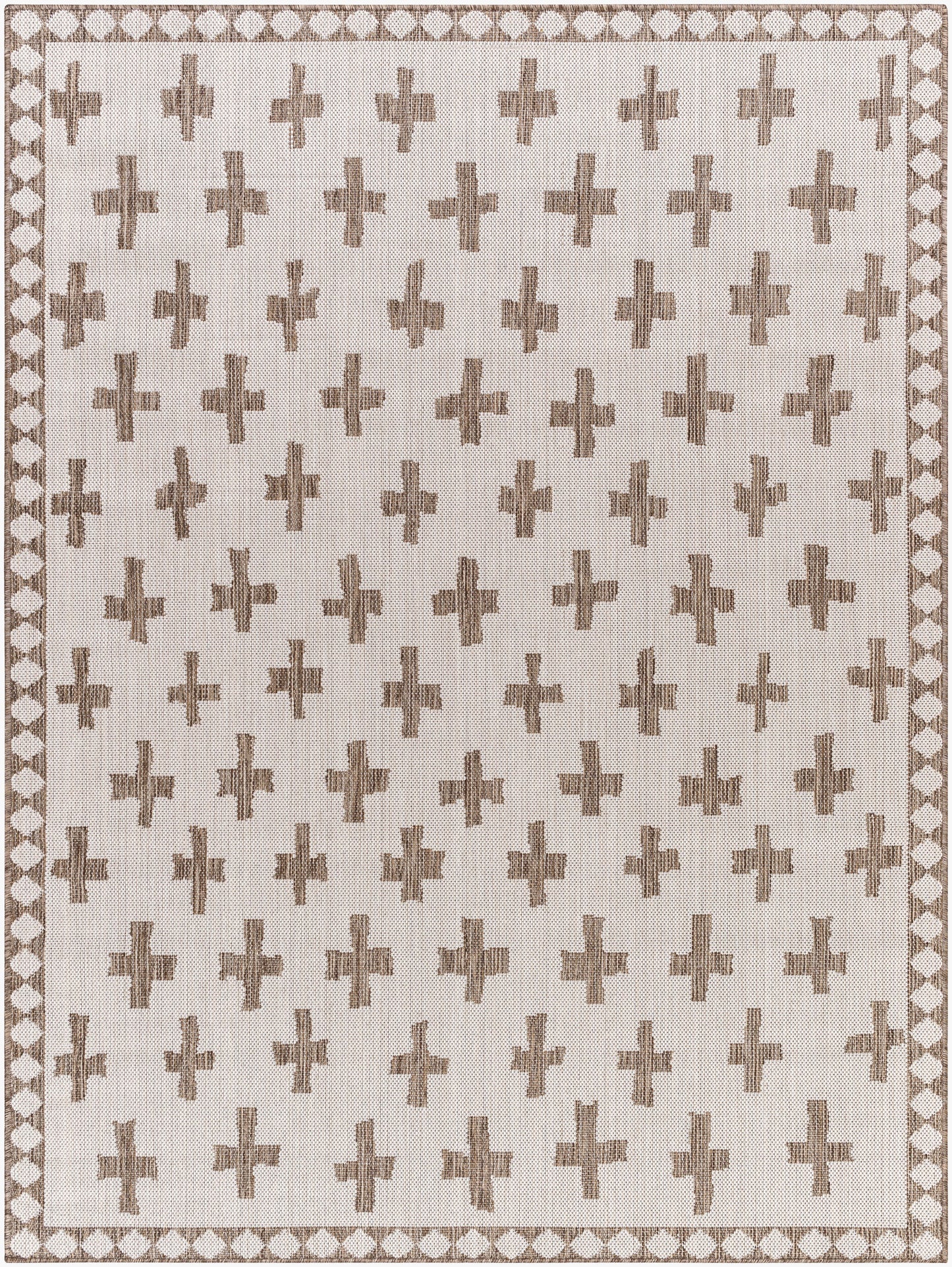 Long Beach LBH-2360 5' x 7' Machine Woven Indoor/Outdoor Area Rug