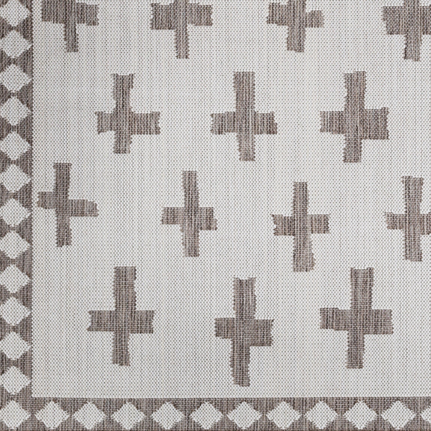 Long Beach LBH-2360 7ft Runner Machine Woven Indoor/Outdoor Runner Rug