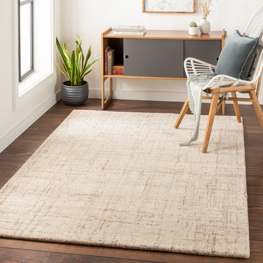 Lucca LCA-2301 5' x 7' Handmade Wool Area Rug