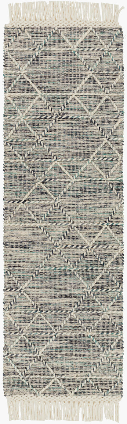 Lucia LCI-2300 8ft Runner Handmade Runner Rug